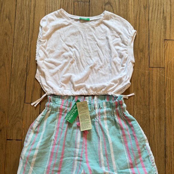 Benetton Girls Summer Outfit - Picture 1 of 3